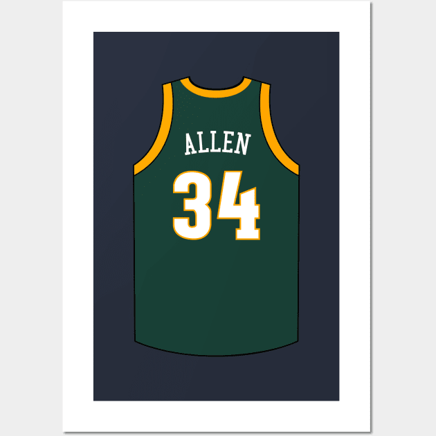 Ray allen cheap supersonics jersey